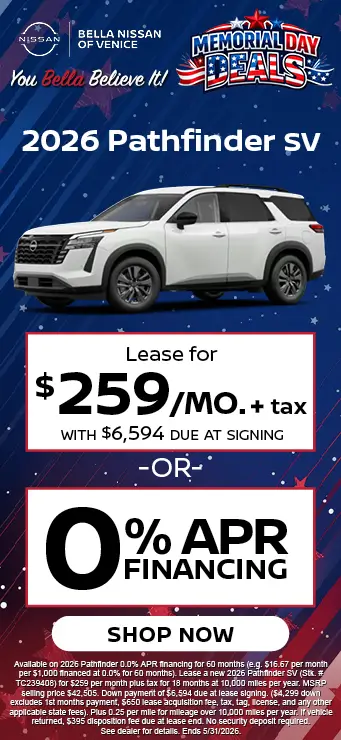 2026 Nissan Pathfinder SV